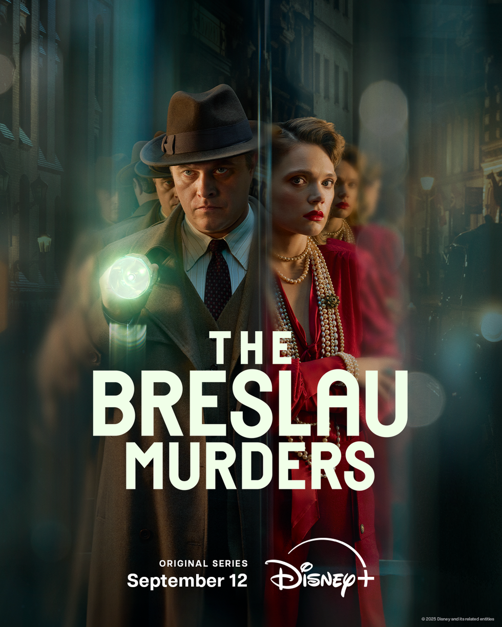 promotional material for a crime drama series titled the breslau murders