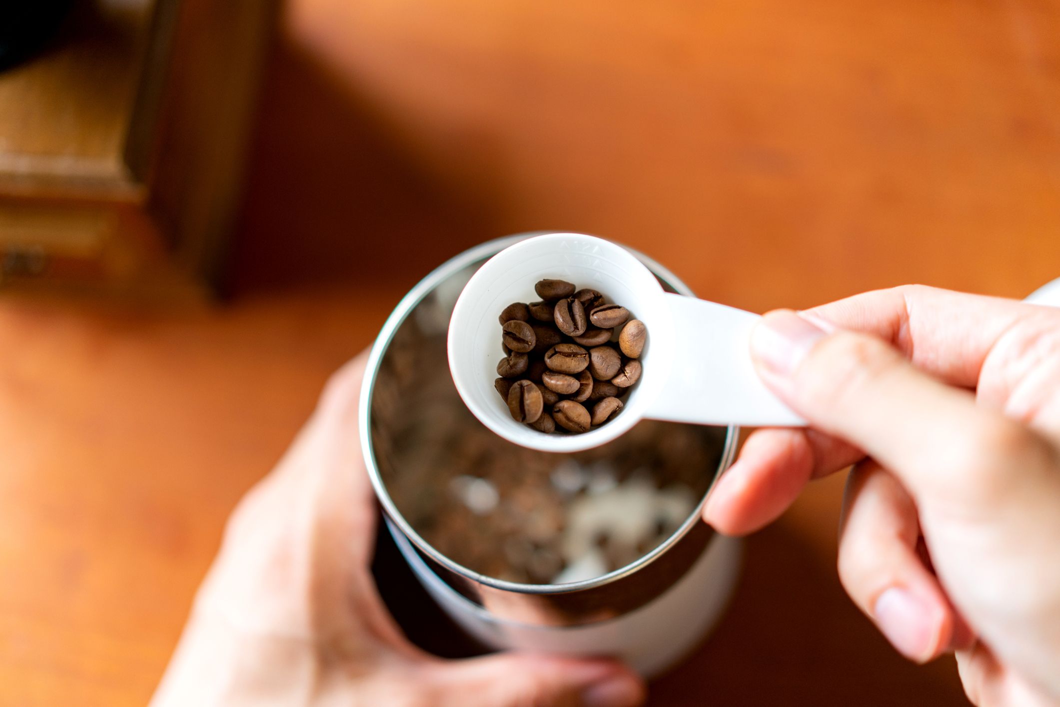 超ミニの“コーヒーカップ”と“コーヒー豆”（桜材） - その他