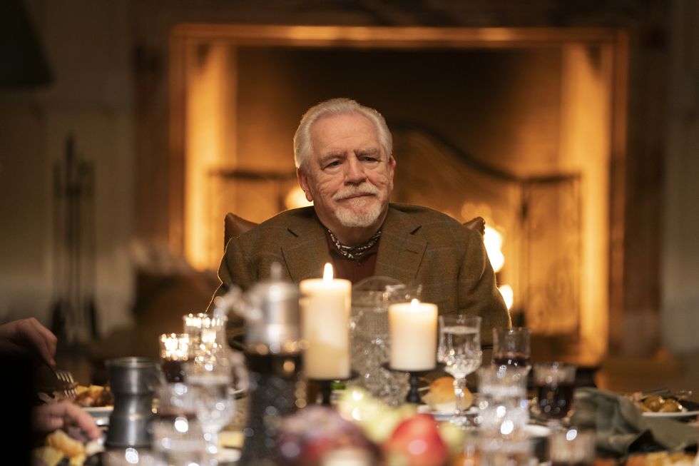 brian cox as logan roy in hbo's "succession"