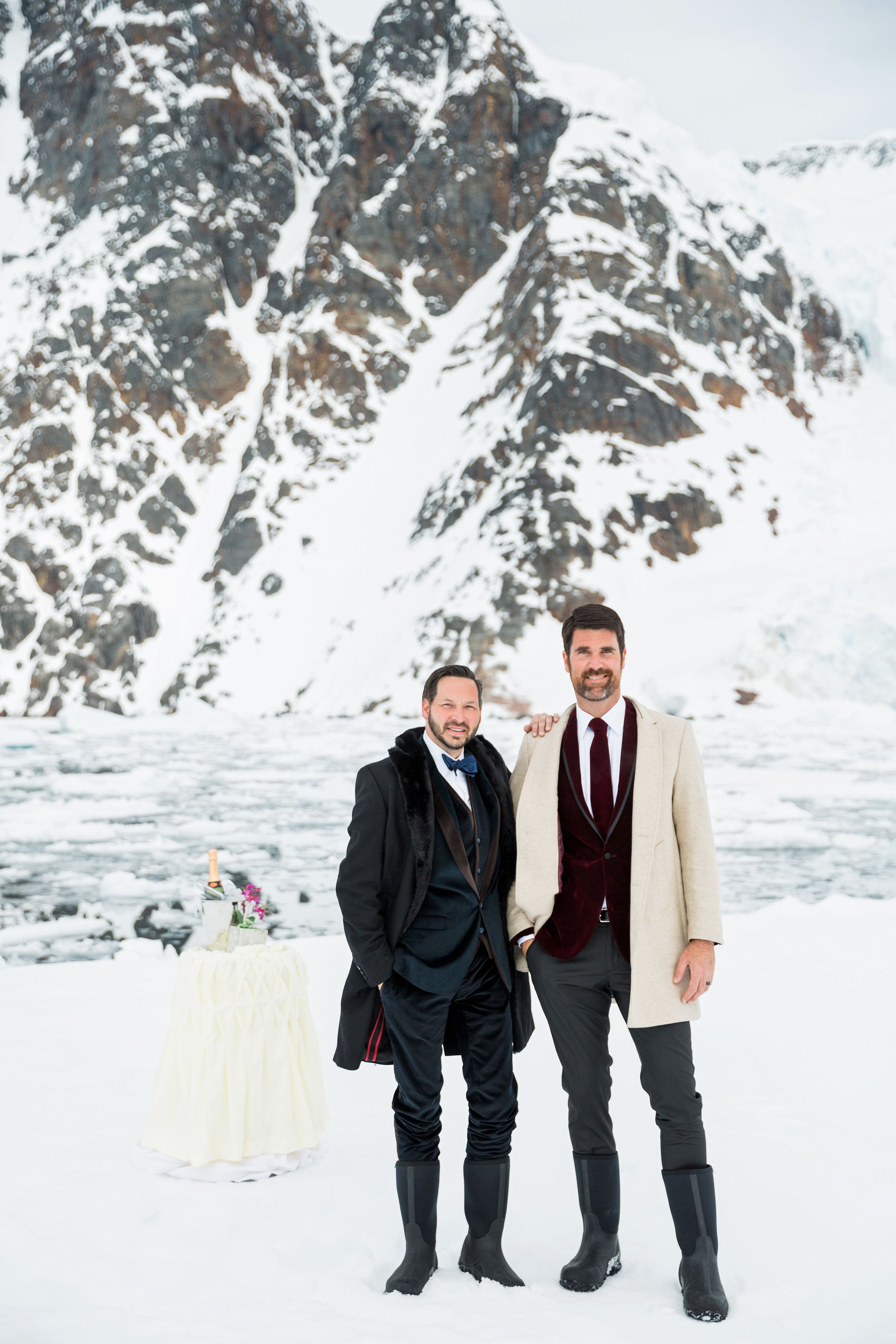 This Couple Tied the Knot On A Glacier In Antarctica Brian