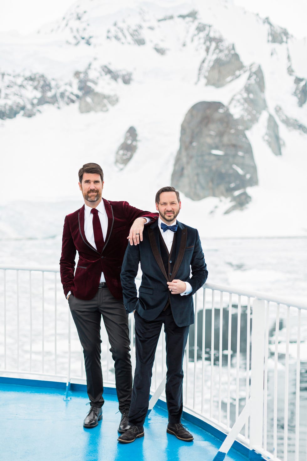 This Couple Tied the Knot On A Glacier In Antarctica Brian Patrick