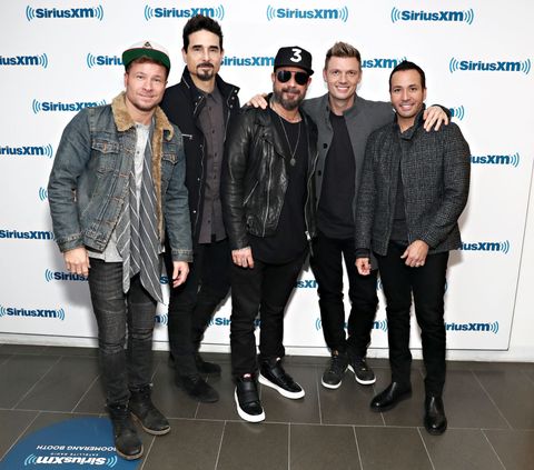 Backstreet Boys Perform Live On SiriusXM Hits 1 At The SiriusXM Studios In New York City
