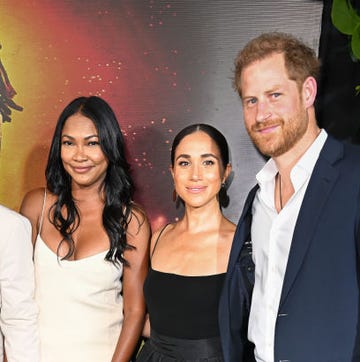 brian robbins, tracy james, and the duke and duchess of sussex
