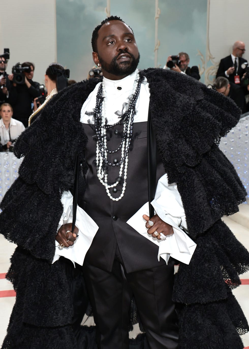 Sora Choi attends The 2023 Met Gala Celebrating Karl Lagerfeld: A