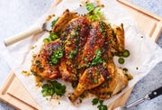 brick chicken