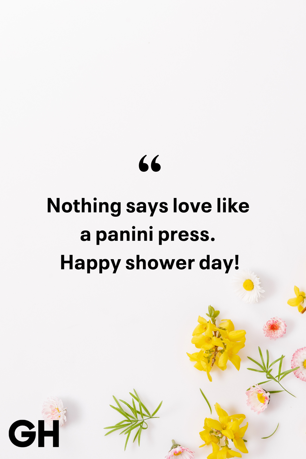 nothing says love like a panini press happy shower day