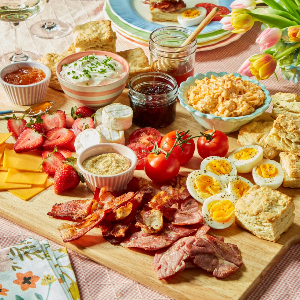 bridal shower brunch charcuterie board