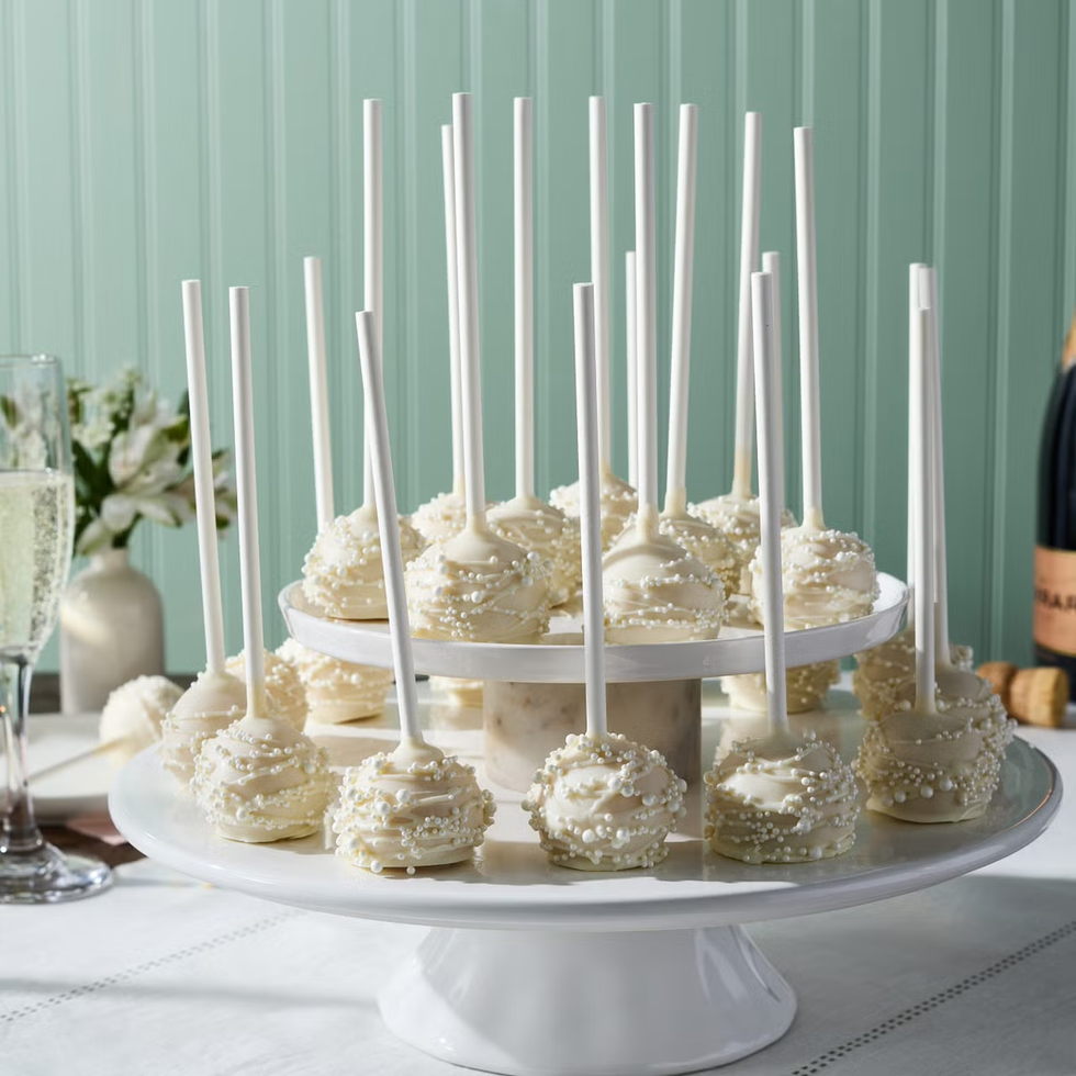 bridal shower cake pops