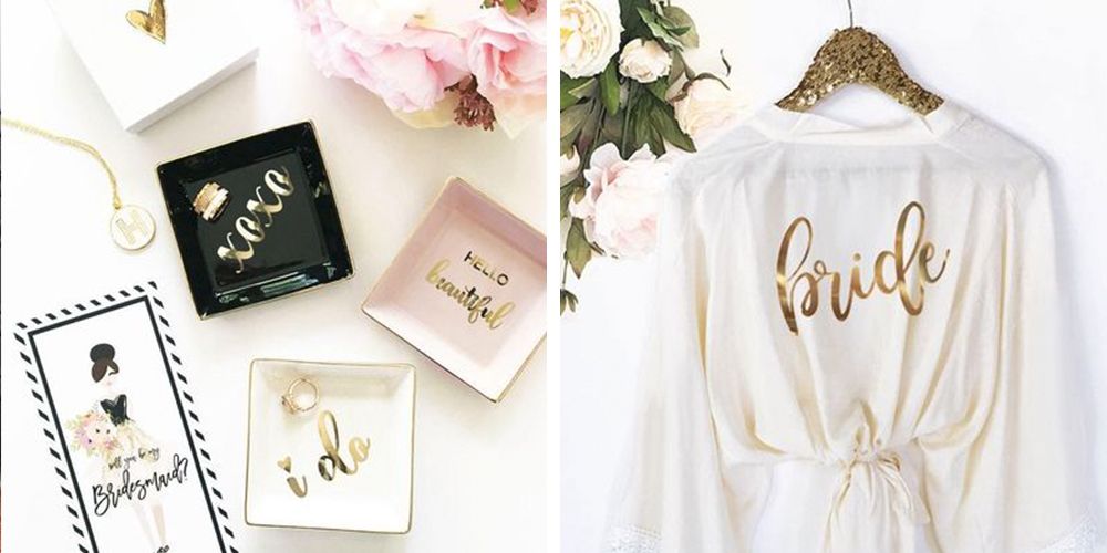 Personalized Bride Presents Heart Box, Velvet White Cream Robe, Luxurious Bridal  Gift Box
