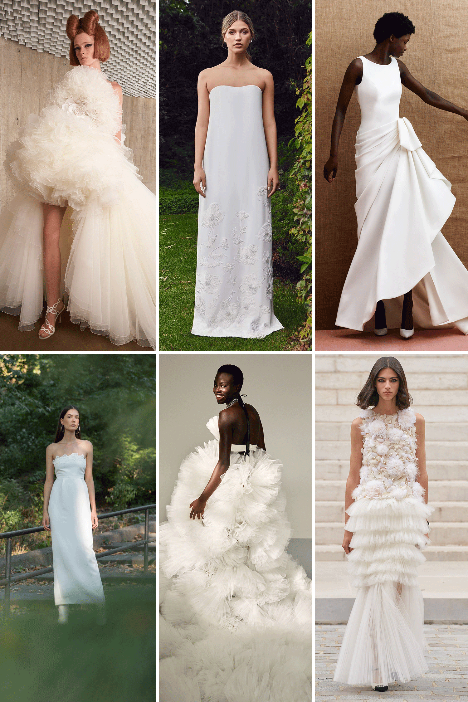 The biggest bridal style trend in 2022? Whatever you please