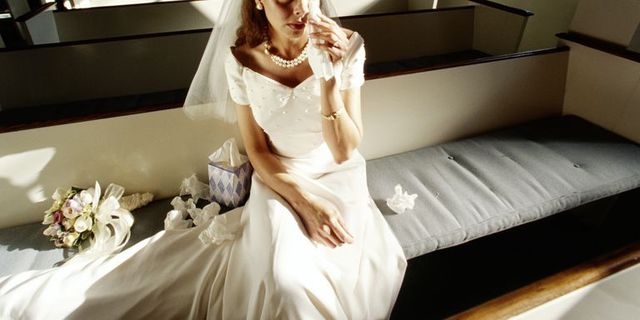 Wedding dress, Dress, Gown, Clothing, Bridal clothing, Shoulder, Bride, Beauty, Fashion, Bridal party dress, 