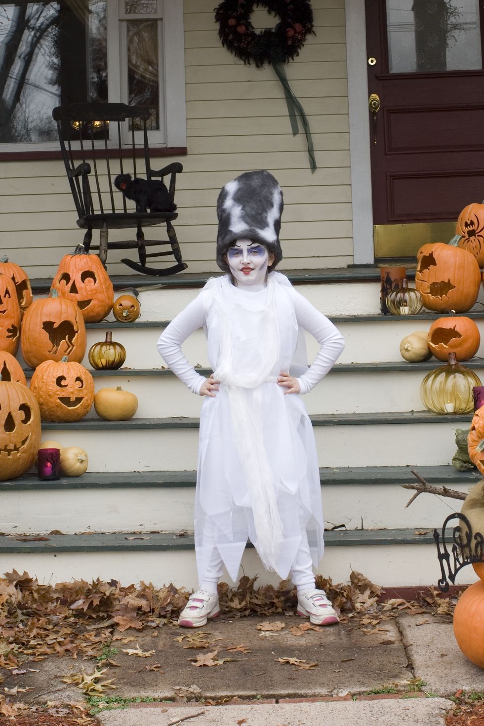 diy halloween costumes for kids bride of frankenstein