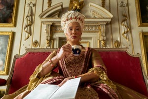 bridgerton golda rosheuvel as queen charlotte in episode 105 of bridgerton cr liam danielnetflix © 2020