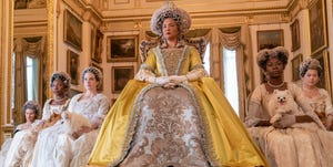 bridgerton golda rosheuvel as queen charlotte in episode 105 of bridgerton cr liam danielnetflix © 2020