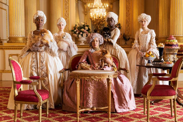 spring 2021 runway shows owed a debt to costume designer ellen mirojnick, who created 7,500 period pieces for the hit netflix series bridgerton