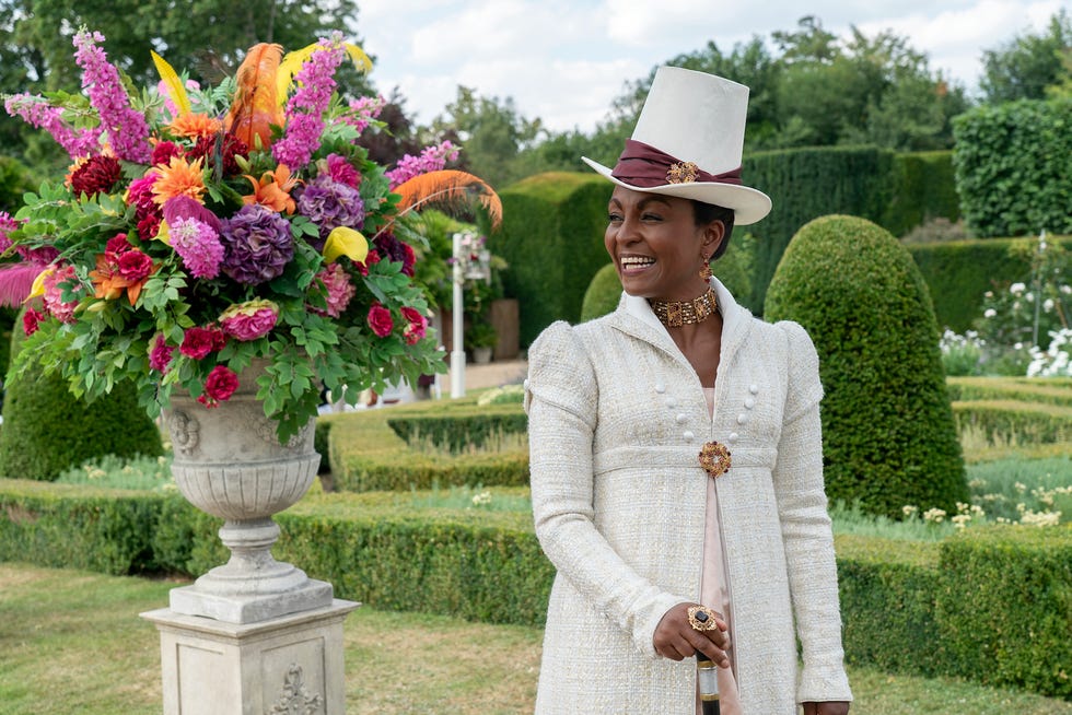 bridgerton adjoa andoh as lady agatha danbury in episode 301 of bridgerton cr2024