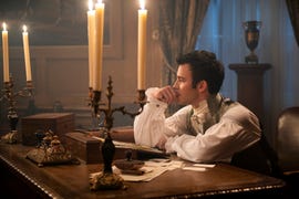bridgerton luke thompson as benedict bridgerton in episode 307 of bridgerton cr liam danielnetflix © 2024