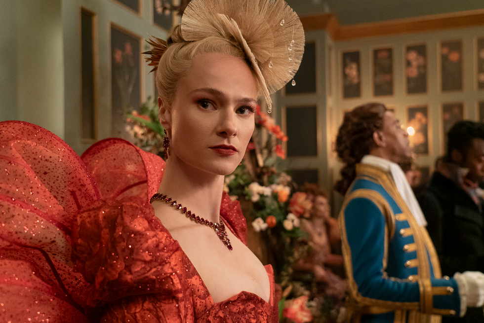 bridgerton cressida red dress season 3 details