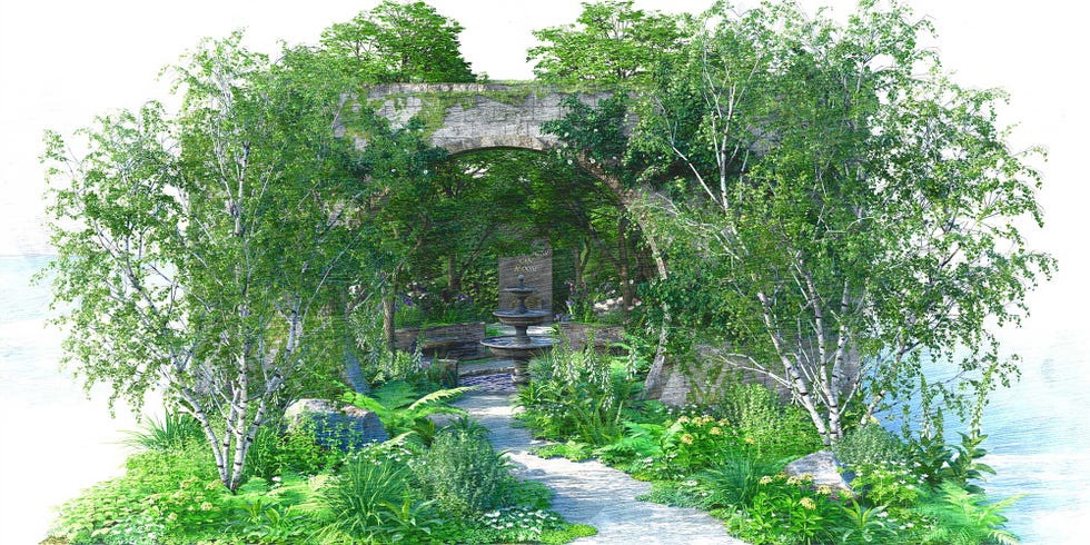 bridgerton garden chelsea flower show