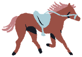 illustration of a horse