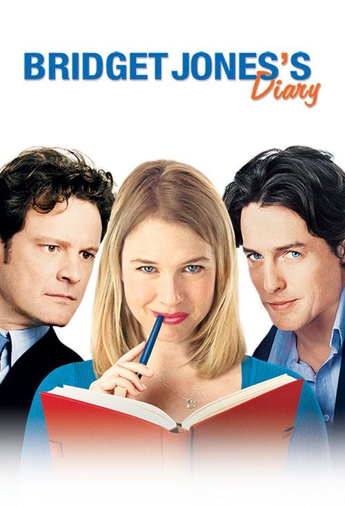 bridget jones diary movie poster