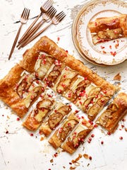 brie  apple tart