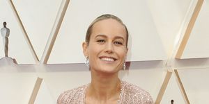 Brie Larson Flashes Washboard Abs In White Sports Bra On Instagram