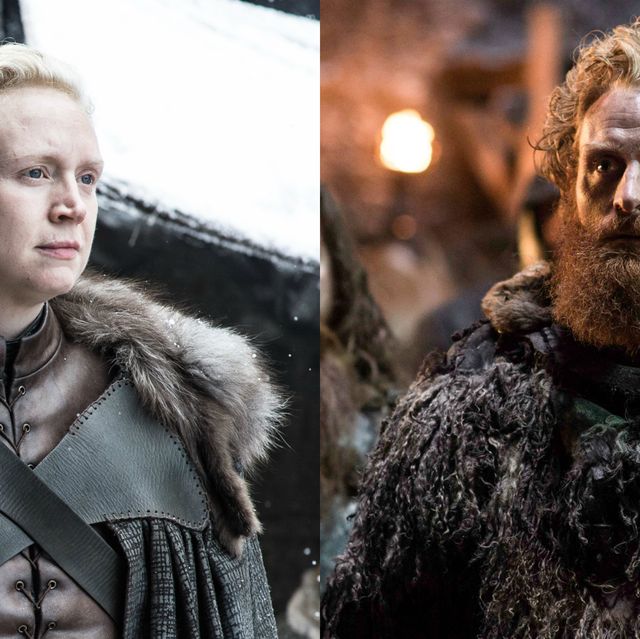 Brienne and Tormund on Game of Thrones