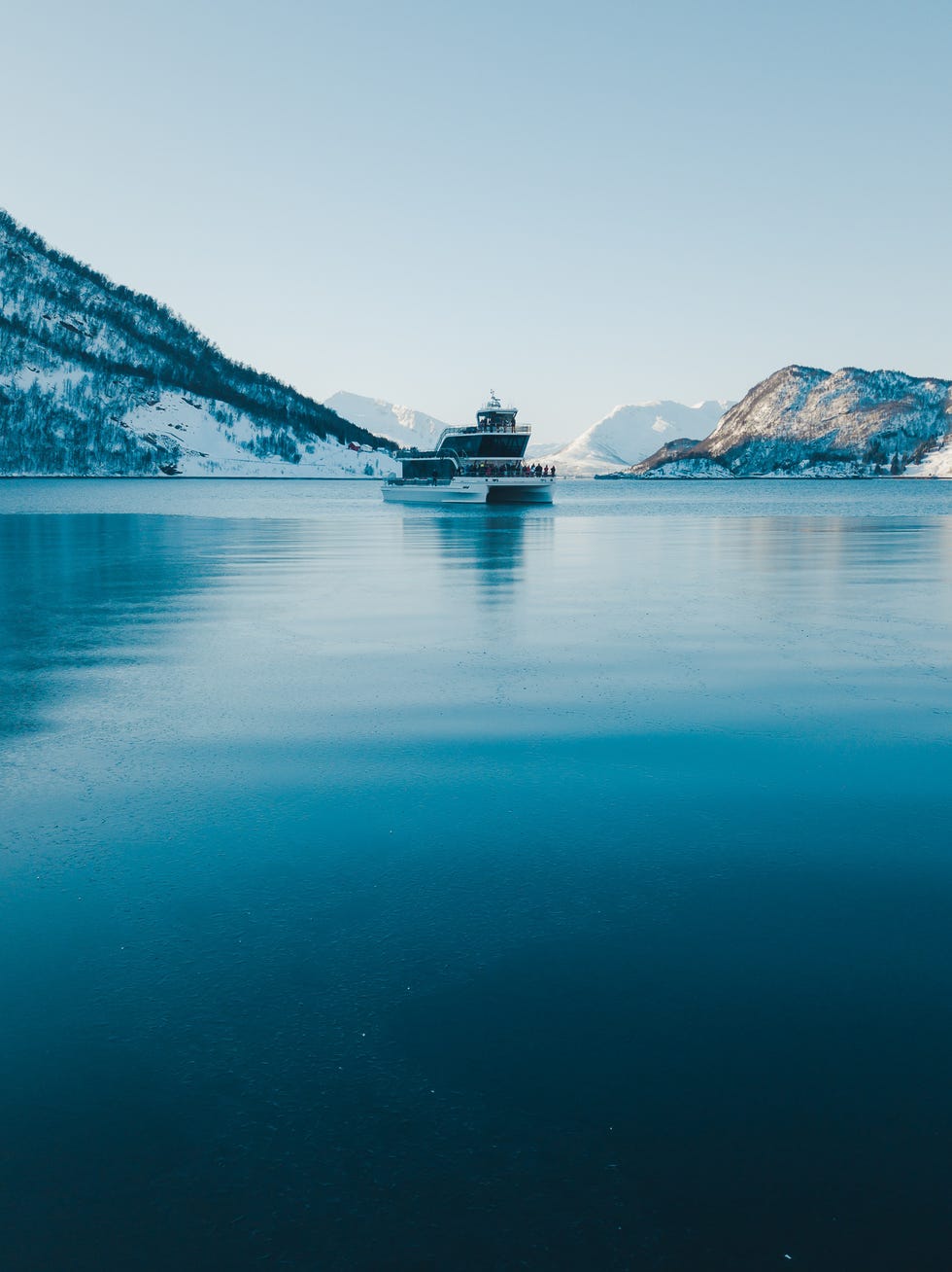 a boat on the water