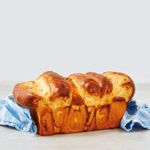 loaf of brioche bread