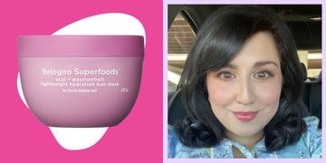 the new briogeo lightweight hydration hair mask, tested by a women's health writer