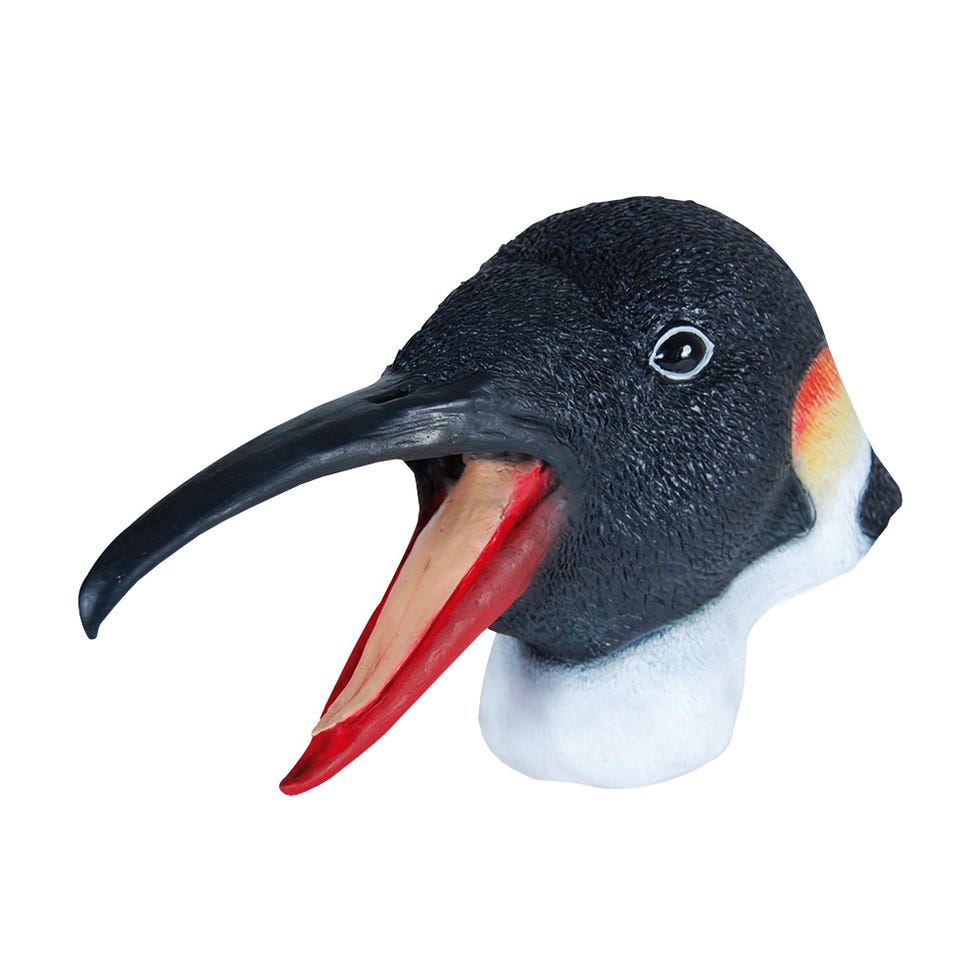 Penguin Rubber Overhead Mask