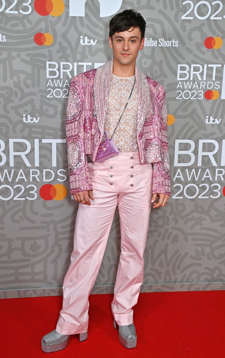 Harry Styles Brit Awards 2023 Sequin Jacket