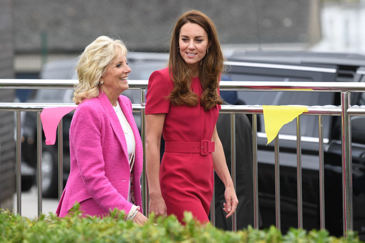 Duchess Kate turns heads in £2,300 Gucci dress as she visit the