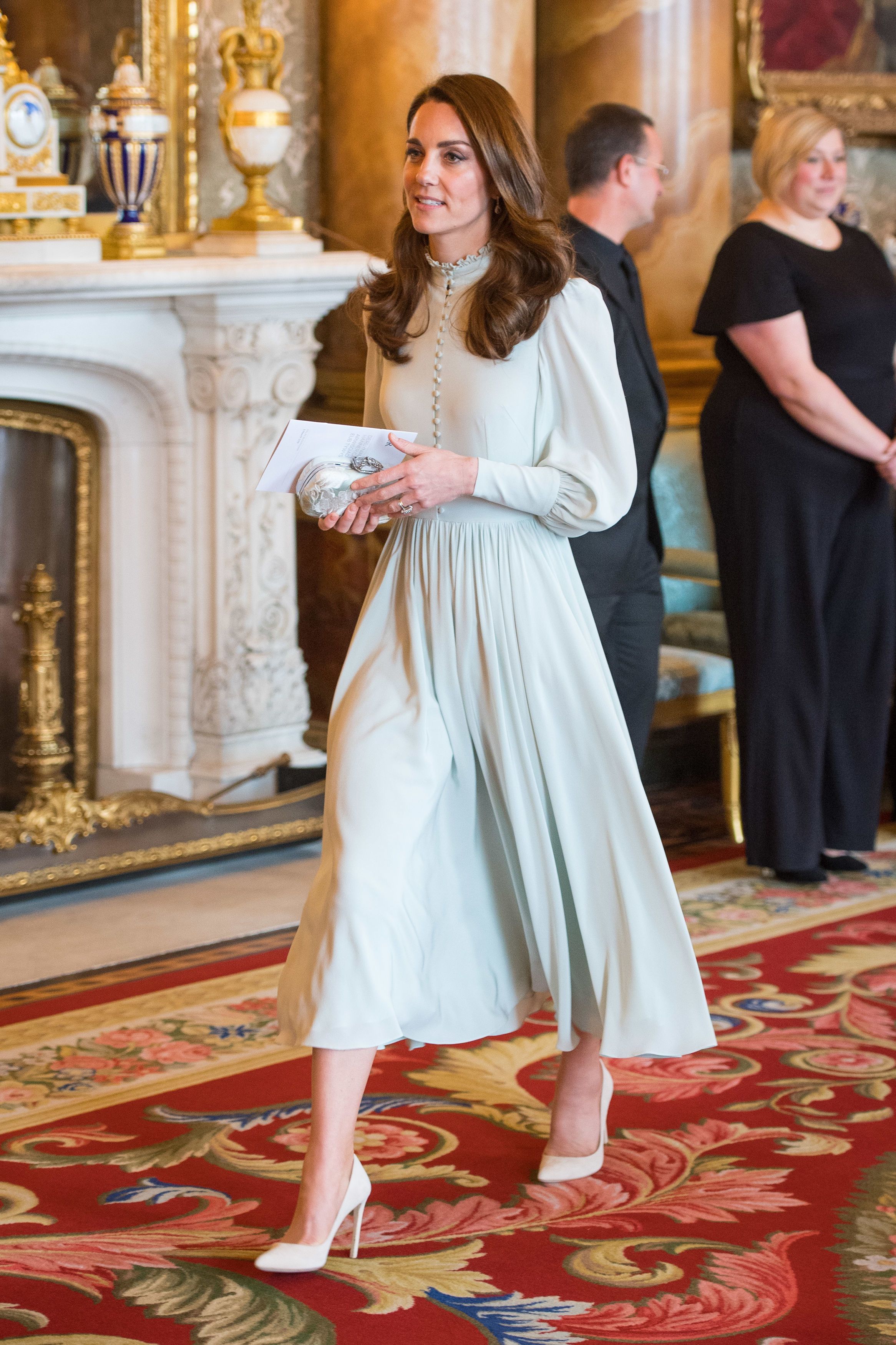 Kate Middleton Dazzles in Paris in Shimmery Blue Gown | Vanity Fair