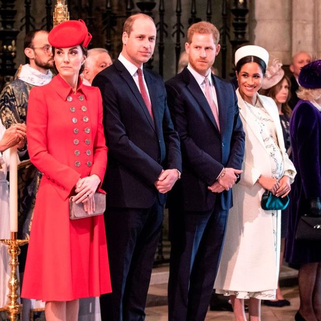 Kate Middleton, Prince William, Meghan Markle, and Prince Harry
