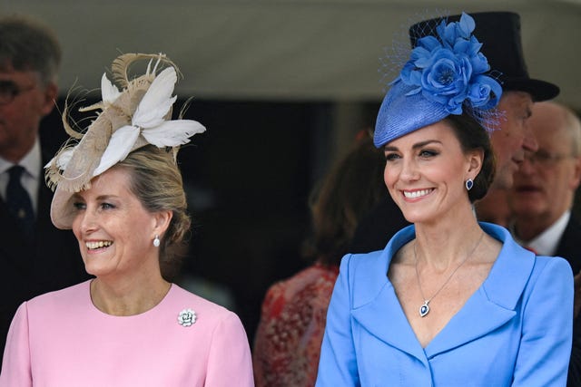 sophie wessex pink order of garter