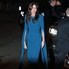 Kate Middleton Wears Teal Gown for Royal Variety Performance