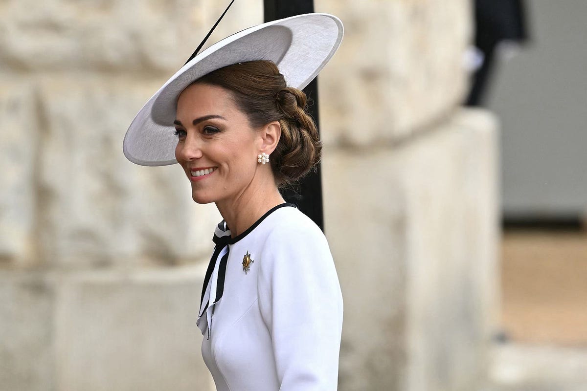 Kate Middleton Arrives at Trooping the Colour