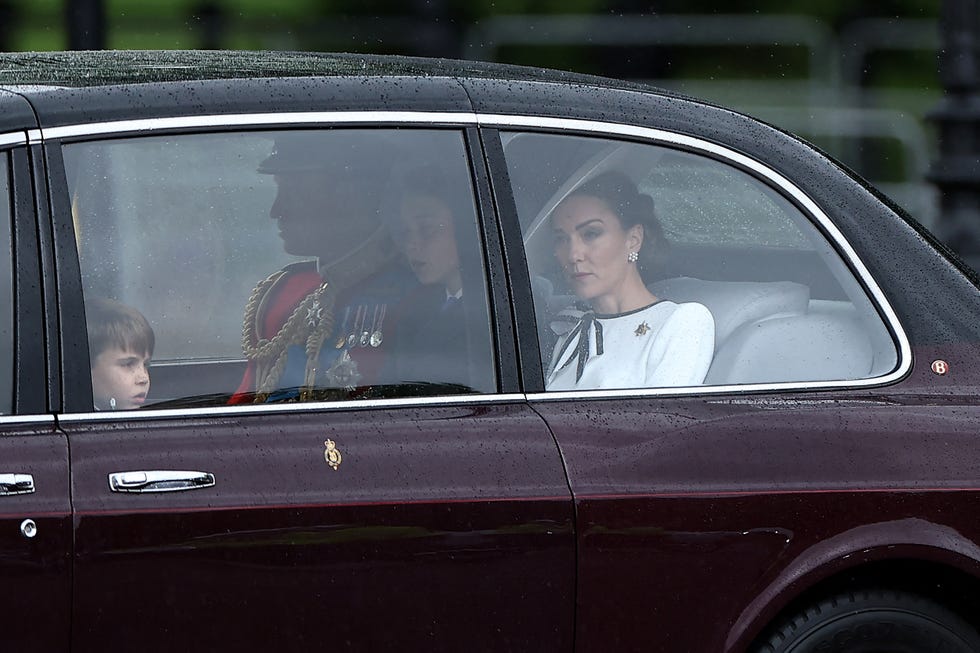 Kate Middleton Stuns in White Look at Trooping the Colour 2024