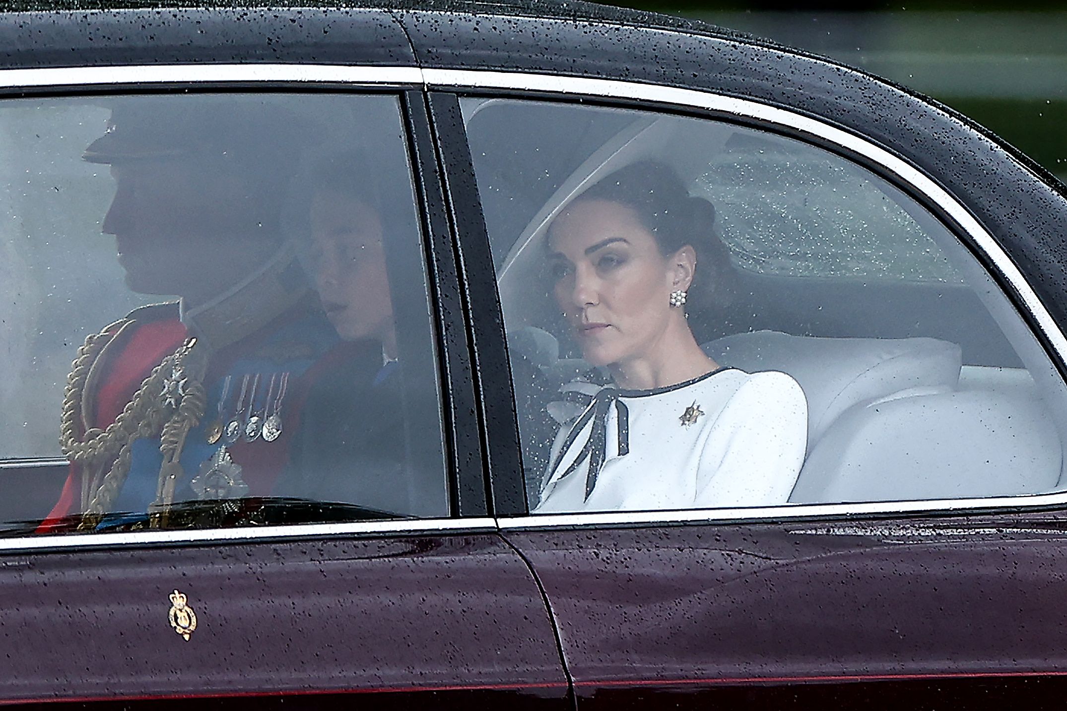 Kate Middleton Stuns In White Look At Trooping The Colour 2024