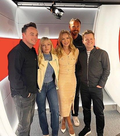 Ant & Dec reunite with Britain's Got Talent child star Connie Talbot