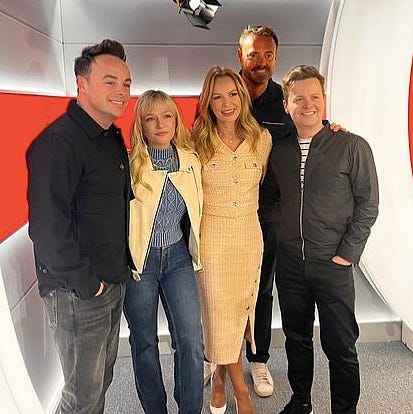 Ant & Dec reunite with Britain's Got Talent child star Connie Talbot