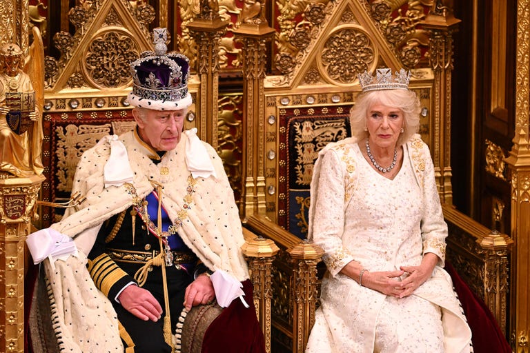 King Charles Wears the Imperial State Crown for 2023 State Opening of