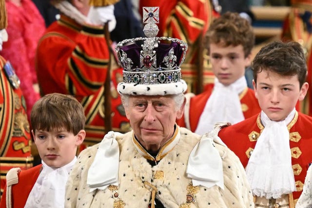 King Charles didn't wear the correct robe to this year's Order of