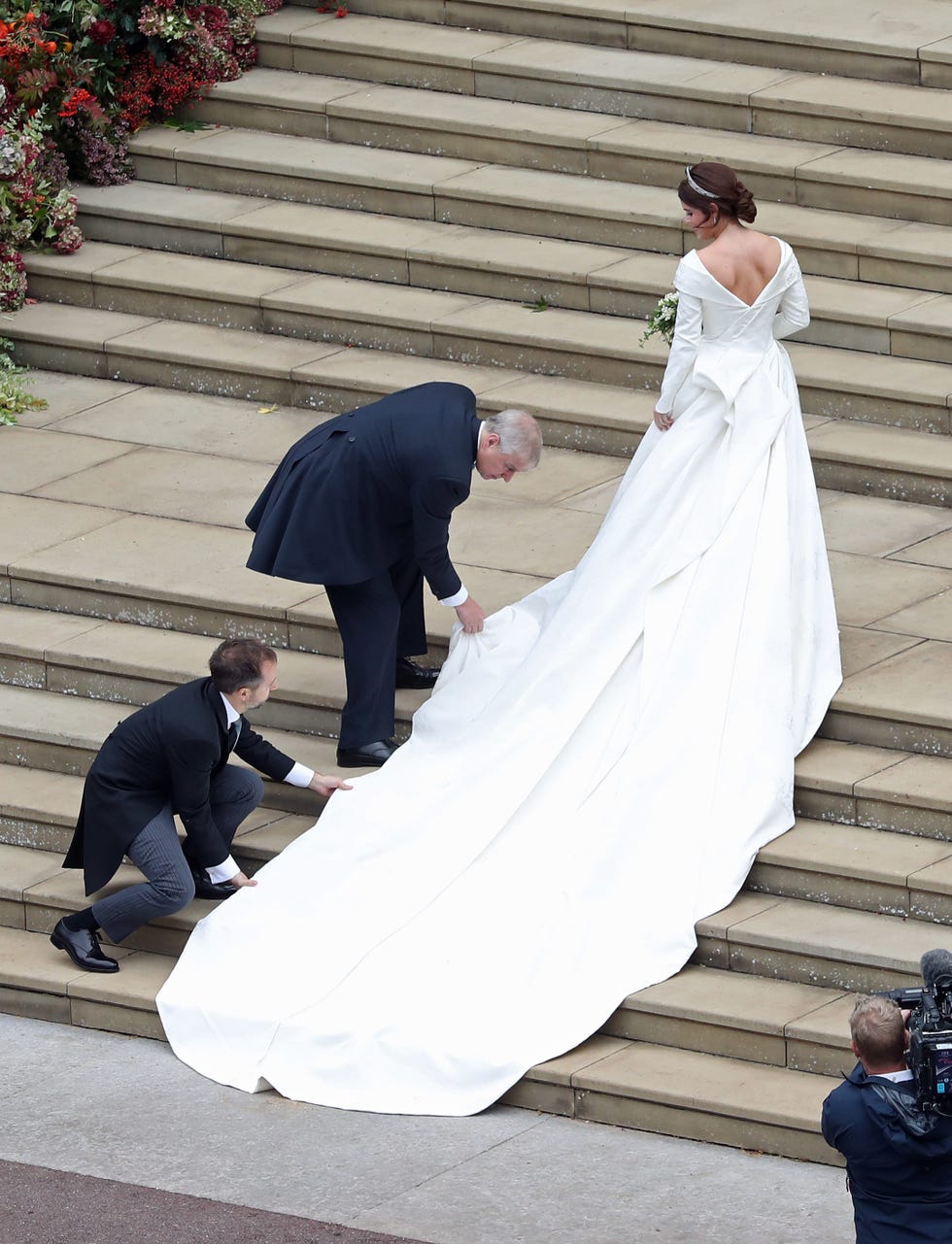 BRITAIN-ROYALS-WEDDING-EUGENIE