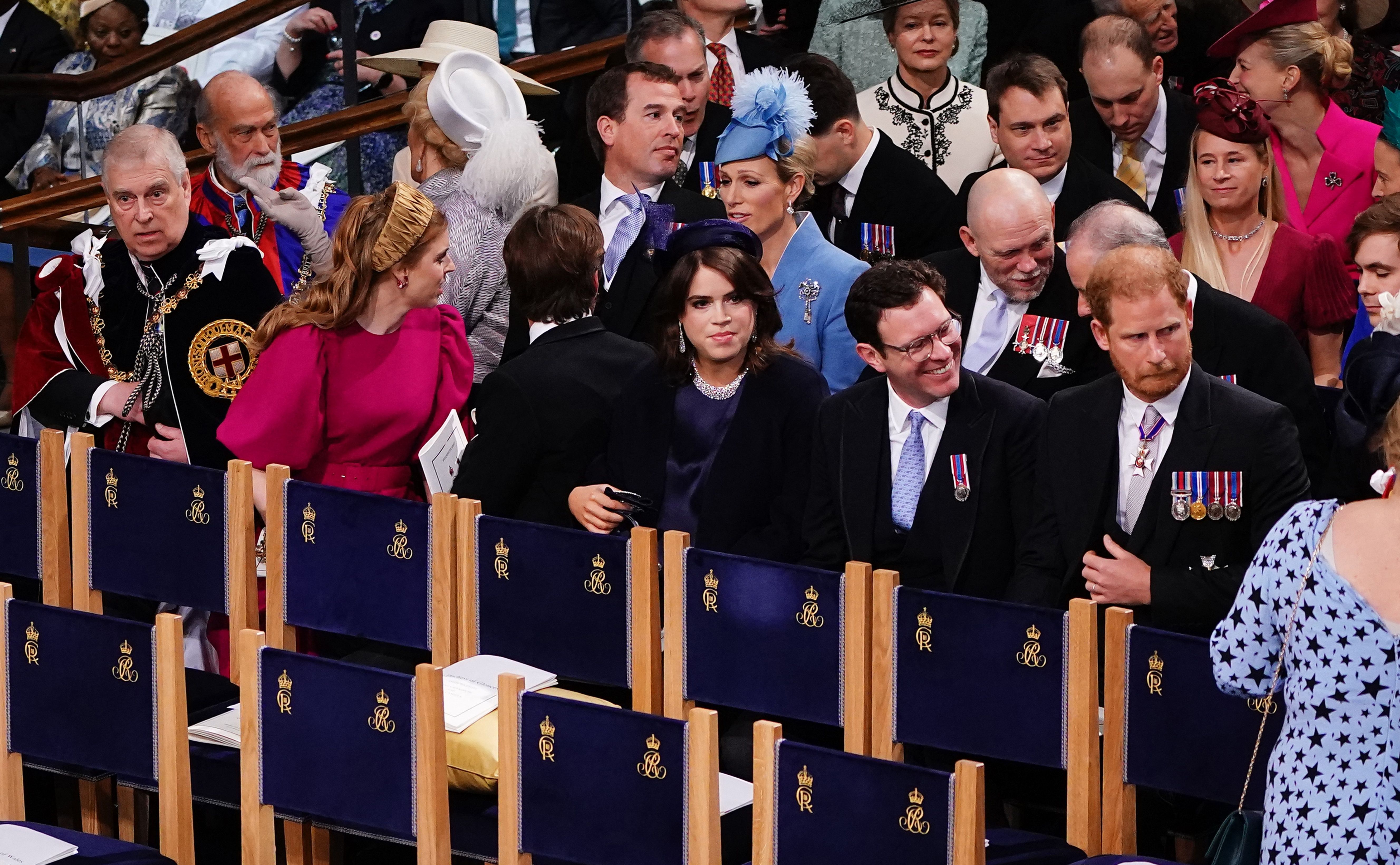 Princess Eugenie Looked Gorgeous in Deep Purple at King Charles