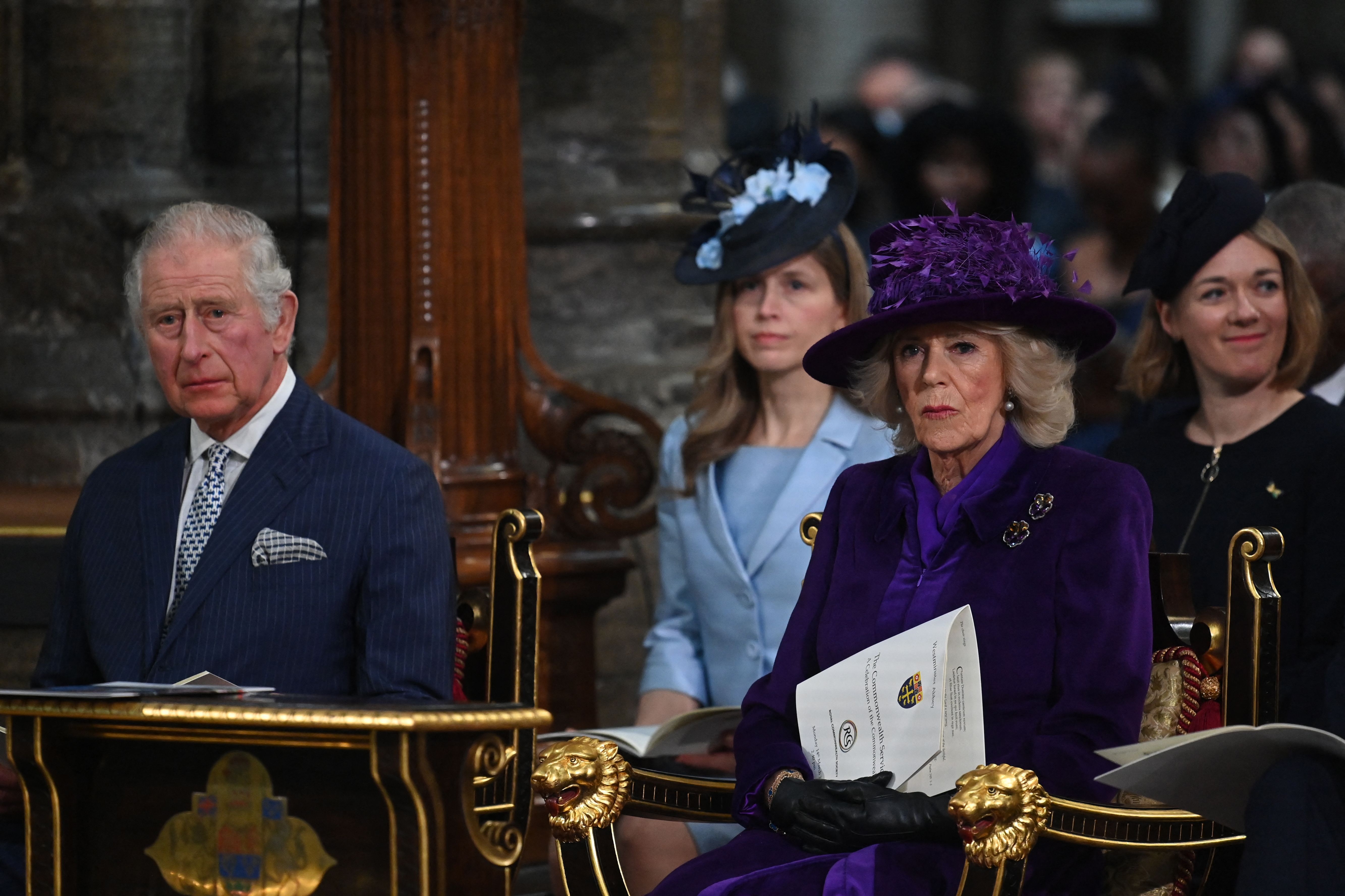 British Royals at Commonwealth Observance in 2023