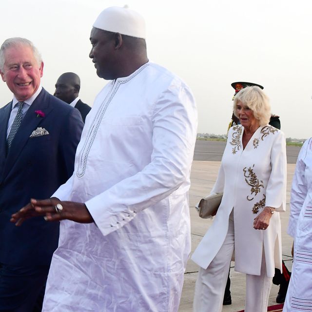 Prince Charles in Gambia