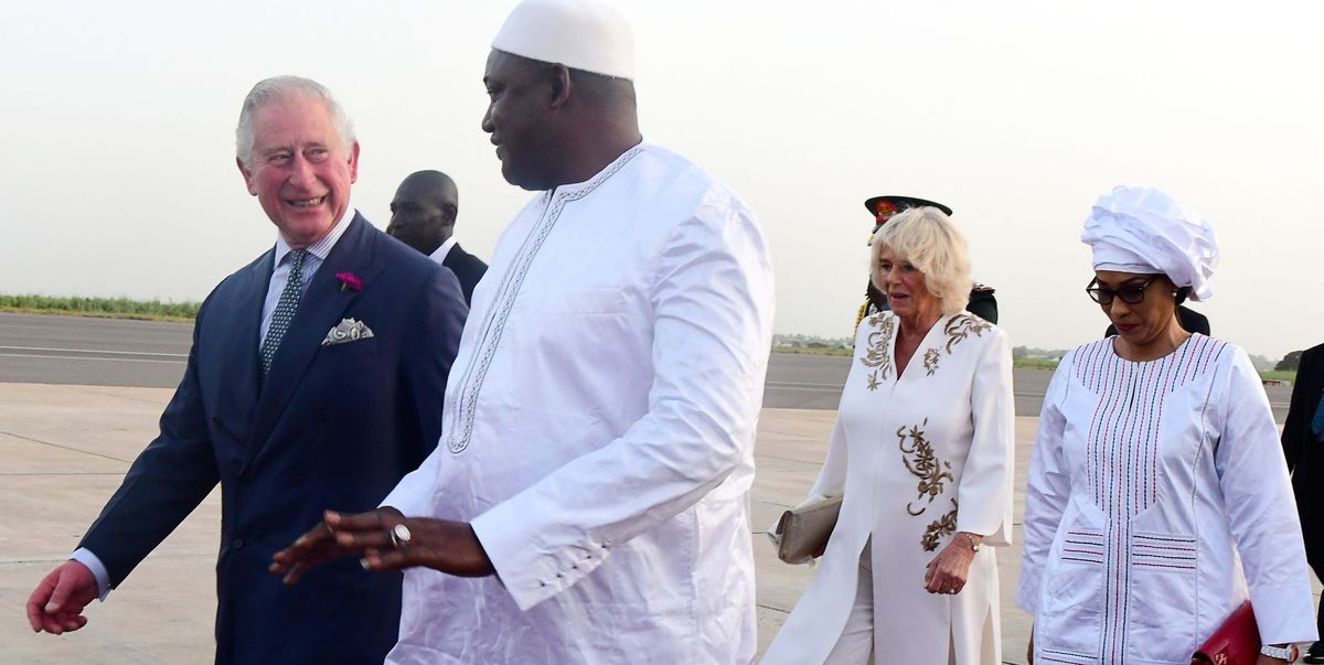Prince Charles in Gambia